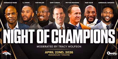 Night Of Champions - 2015 Denver Broncos at Paramount Theatre Denver