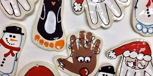 Clay Handprint Ornament Workshop