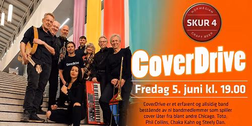 Gratiskonsert med CoverDrive \/\/ Skur 4