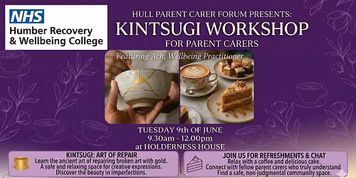 Kintsugu Workshop- Repair, Recover and Reconnect