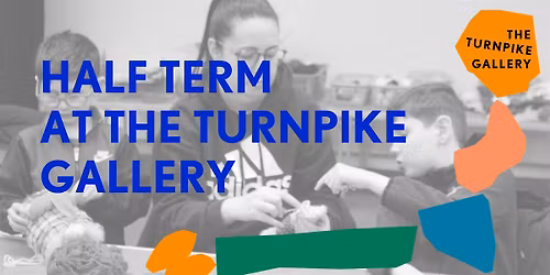 Half Term art workshop for families with children