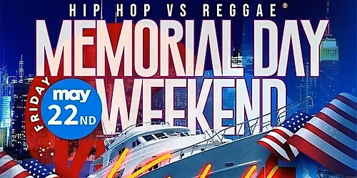 FRIDAY NYC HIP HOP VS. REGGAE\u00ae CRUISE PIER 36 SPRING MIDNIGHT YACHT PARTY