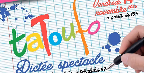 TATOUFO DICTEE SPECTACLE Interclubs57 - 2025