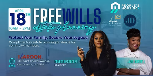 FREE Will Clinic: Protect Your Family. Secure Your Legacy.