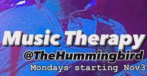 Music Therapy hosted by Joe Palmer live at The Hummingbird