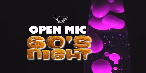 Open Mic 60's Night