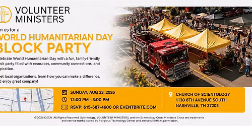 World Humanitarian Day Block Party