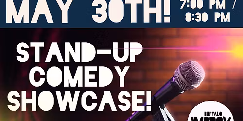 SATURDAY NIGHT! 5\/30: Stand-Up Showcase \/ Sonderful: the Improvised Monoscene
