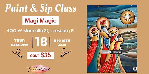 Sip & Paint- Magi Magic