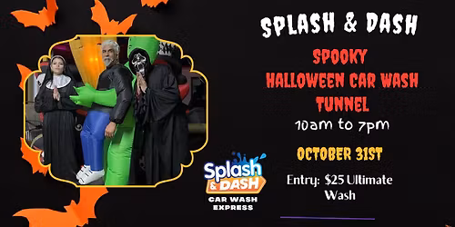 Spooky Halloween Car Wash!
