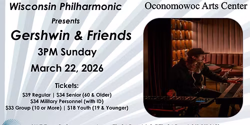 WI Philharmonic \u2013 Gershwin And Friends!