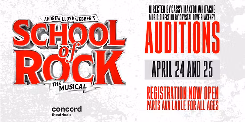 AUDITIONS: School of Rock