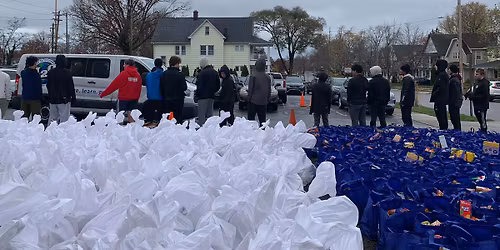 LCAC Holiday Food Drive - Sorting
