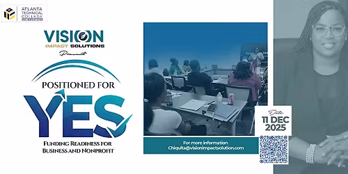 Positioned for YES: Funding Readiness for Businesses & Nonprofits