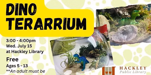 Dino Terrarium at HPL