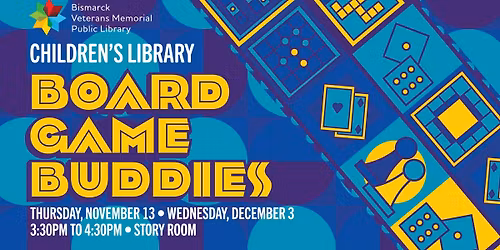 Children's Library Board Game Buddies