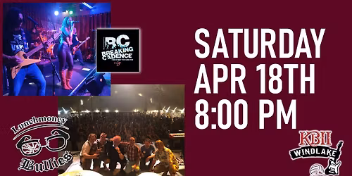 Breaking Cadence & LunchMoney Bullies at Kelly's Bleachers Wind Lake!