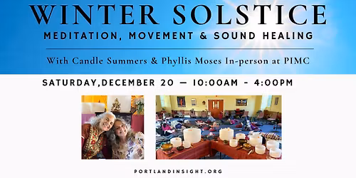Meditation, Movement, and Sound Healing Daylong Retreat