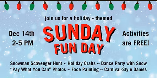 Sunday Funday: Holiday Edition!