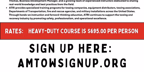 \ud83d\udea8 Charlottesville, VA TOWING & RECOVERY CLASSES \ud83d\udea8 Hosted by Robert Young\u2019s NRC Sales & Service