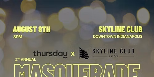 Saturday | Masquerade Match | Tickets now exclusive at thursday.com