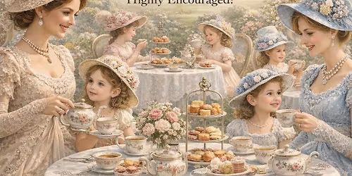 Mommy and Daughter High Tea