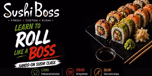 Sushi Rolling Class & Brewery Experience @ Wooden Bear Brewing | Sushi Boss