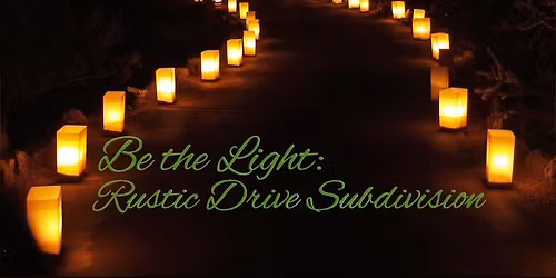 Be the Light: Luminaries on Rustic
