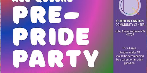 All Queers Pre-Pride Party — 2663 Cleveland Ave NW