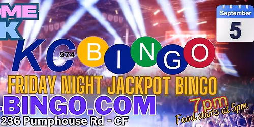 Friday Night Jackpot BINGO