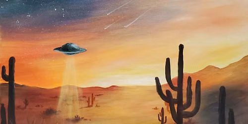 "Sightings" Paint Night Class! 