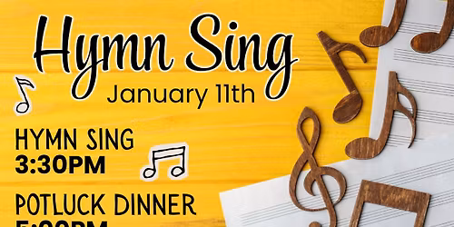 Hymn Sing and Potluck Dinner