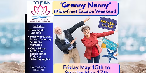 Granny Nanny Escape Weekend