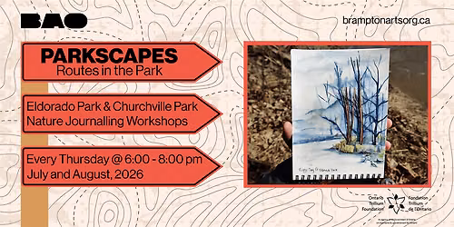 Parkscapes: Nature Journalling Workshops