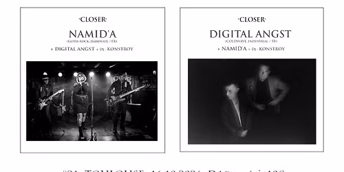 Closer #21 : NAMID'A \u2020 DIGITAL ANGST - Warm up#2 @Setmana Santa 2026