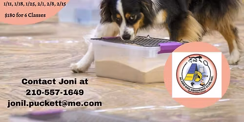 Intro\/Beginner Scentwork