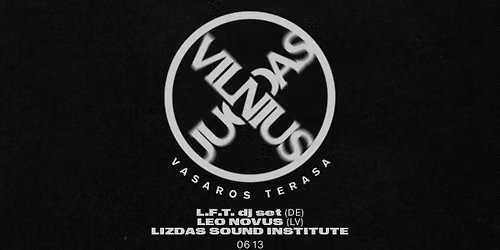  JUODAS VILNIUS 2026 | Vasaros terasa