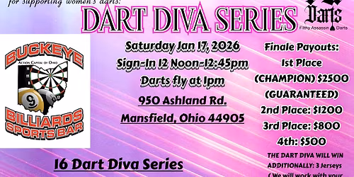 Dart Diva Series ALL Cricket Women's Singles Tournament
