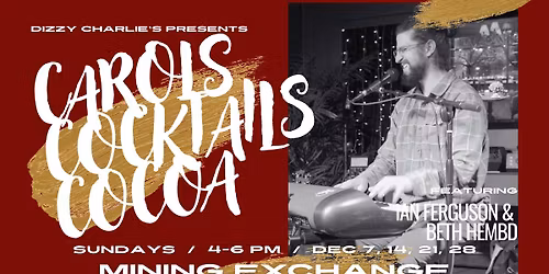 Carols, Cocktails & Cocoa: a holiday singalong