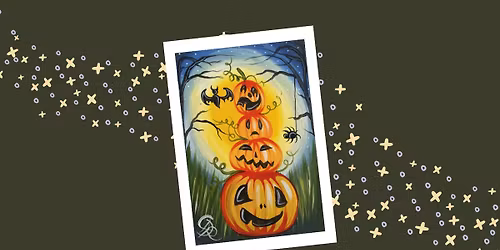Grown Up Paint Along - Pumpkin Pile