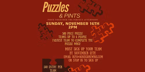 Puzzles & Pints