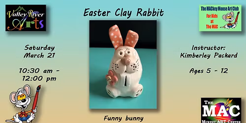 Easter Clay Rabbit