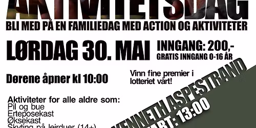 SHOW & AKTIVITETSDAG for hele familien hos VTJFF
