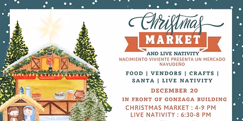 Christmas Market & Live Nativity 