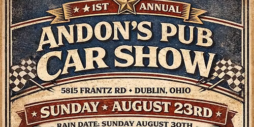 Andon's Pub 1st Annual Car Show