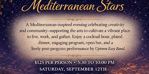 2026 Cool & Fancy Gala presents: Opa! Under the Mediterranean Stars