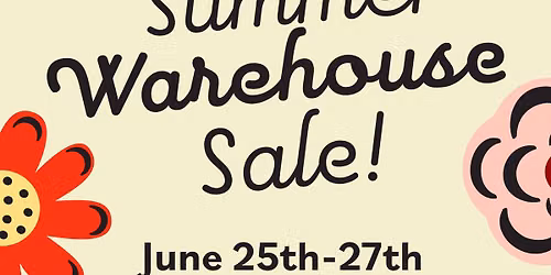 Summer Warehouse Sale