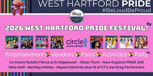 Free Mom Hugs CT will be Attending West Hartford Pride Festival