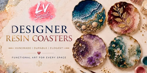 Designer Resin Coasters