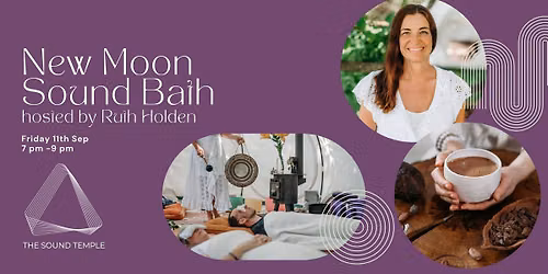New Moon Sound Bath - Fri 11th Sep